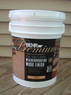 BEHR PREMIUM Transparent Waterproofing Wood Finish Review
