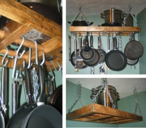 How to Build a Wood Pot Rack