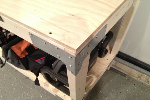 Workbench Build!!! How to build a corner workbench with a tool