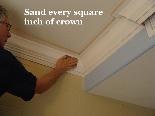 How to Conceal Electrical Wires with Crown Moulding - The Home Depot