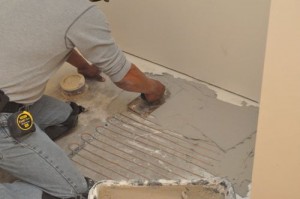 How to Install Electric Radiant Heat Under Bathroom Tile