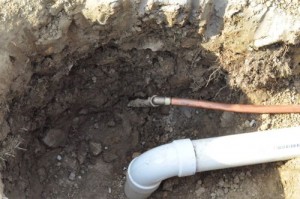 Building an Addition, Day 5: Plumbing Rough-in, Parging