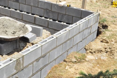building foundation blocks