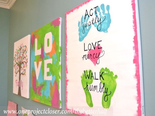 Printable} Micah 6:8 Wall Art Craft for Kids