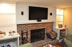 Built-Ins and Fireplace Makeover