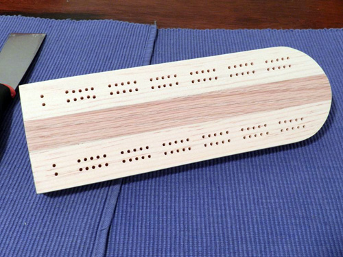 How To Make A Cribbage Board One Project Closer