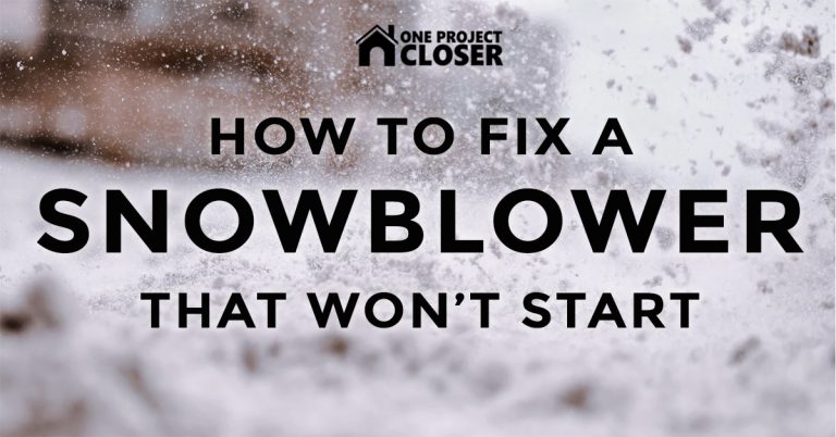 Fix a Snowblower that Won’t Start | Snow Blower Help