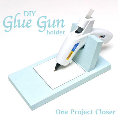 DIY Hot Glue Gun Stand 