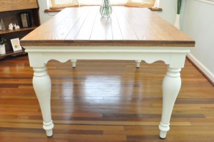 DIY Pottery Barn Farmhouse Table