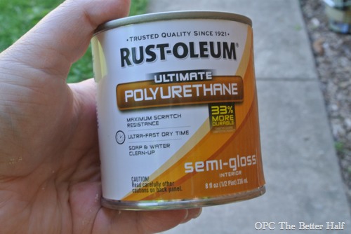 Rust-Oleum Semi Gloss Poly Urthane - OPC The Better Half