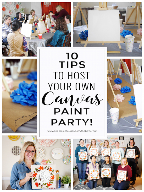 The Virtual Paint Night Party: Here are the 6 things you need to host your  own
