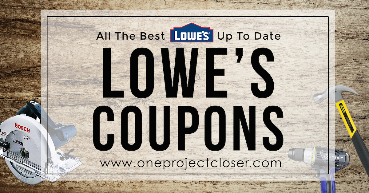 Lowes Coupons, Sales, Coupon Codes, 10 Off