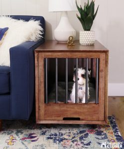 How to Build a Dog Crate That Doubles as an End-Table (Picture Tutorial)