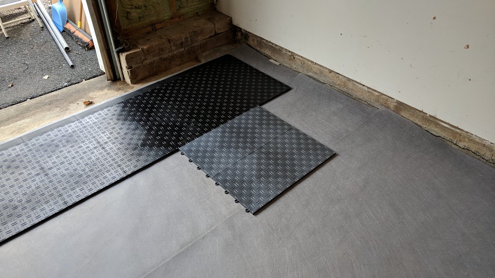 Garage Floor Tile and Mat Installation Tips from Better Life